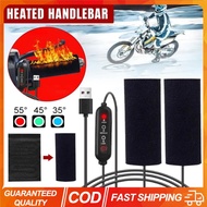 3-Gear Heated Handlebar Cover Grips Heated Handle Electric Motorcycle Adjustable Hand Heated Cover H