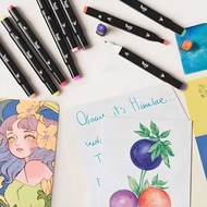 SKSSSTR Toddi Dual Side Fine Art Brush Art Marker Set 120 Colors - CY-006