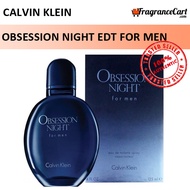 Calvin Klein Obsession Night EDT for Men (125ml) cK Eau de Toilette Blue [Brand New 100% Authentic Perfume/Fragrance]