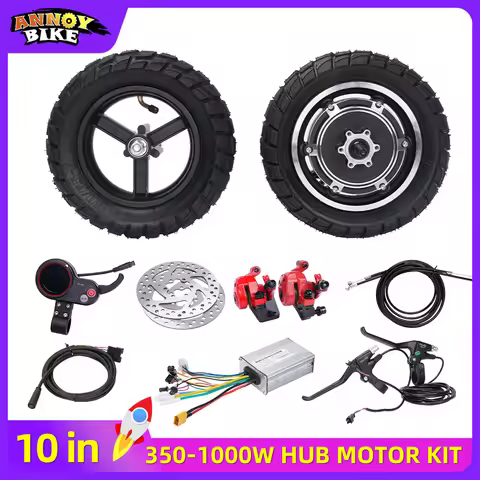 Electric Scooter Kit 10 inch Hub Motor 50KM 48V 1000W Brushless TX Motor Kit para bicicletas electri