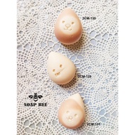 2cm-129 2cm-130 2cm-131 SOAP BEE HANDMADE SOAP STAMP ORIGINAL DESIGN EMOJI STAMP 2CM-129  2CM*2CM DI