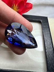 Lab created Blue sapphire pear shape 19*31