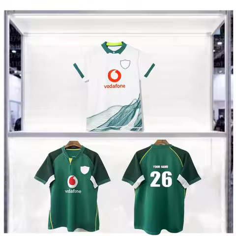 2026 2027 Ireland home rugby jersey Casual Sports 150 years rugby shirt Size:S-5XL