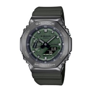 100% Original Japan Made G-Shock GM 2100 TMJ Army Green Wrist Watch Full Set With Paper Bag