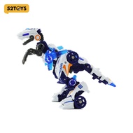 52TOYS BEASTDRIVE BD-01 WHEEL RAPTOR Mecha Deformation Action Figure Portable Model
