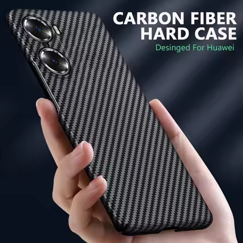 Genuine Carbon fiber Phone Case For Huawei Honor 60 70 50 Pro Ultra-Thin and Lightweight Rugged Prot