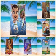 Mighty Little Bheem Lightweight Microfiber Bath Towel Soft Quick Dry Absorbent Fabric For Kids Showe