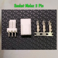Molex Socket 3 Pin Connector Molex 3P