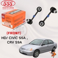 HONDA CIVIC S5A  CRV S9A 555 JAPAN  STABILIZER LINK (FRONT 2PCS)