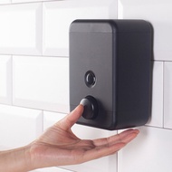 Homepluz｜單孔壁掛式給皂機/洗手乳按壓罐 750ml - 消光黑