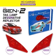 Proton Gen 2 GEN2 Persona (2004-2012) Tail Lamp Light Rear Reflector Cover Decorative Car Accessorie
