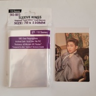 ❈ ⊙ ☩ Card Sleeves Kpop Photocards | Sleeve Kings Sultan Popcorn TINGI