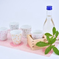 櫻花圖案茶杯 (H) 黃金