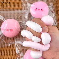 [gongjing] Shapeable Fluid Funny Pinch Sticky Powder Blusher Piglet Slow Rebound Deion Toy Mini Squishy Slow Rising Toy SG