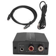 User-Friendly Analog to Digital Audio Converter to Optical with Optical Cable Audio Digital Toslink 