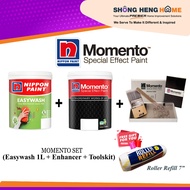 Nippon Momento Special Effect Paint Enhancer Series (Momento Frost:Snow/Pearl/Gold) set + Freegift