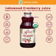 Lakewood Organic Pure Cranberry Juices (32oz)