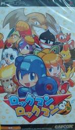 【橫向動作遊戲】 psp         洛克人洛克人 (全新未拆封) 亞版           psp