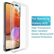 A33(พร้อมส่งในไทย)เคสTPUใสกันกระแทกแบบคลุมกล้องSamsung Galaxy A33 5G