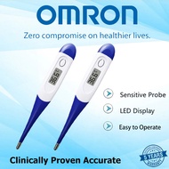 Omron LCD digital thermometer, waterproof, oral/axillary thermometer, high-precision fever thermomet