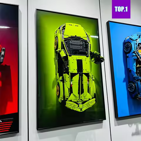 Display Wall Mount for LEGO 42115 Model, Wall Mount Display for Lamborghini Sián FKP 37 Car Building