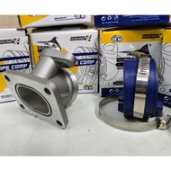 INTAKE PIPE Y15ZR LINE CNC PORTING FOR HEAD LC 135 /Y15 36MM-40MM  Y15 Y15O super head intake 40mm C