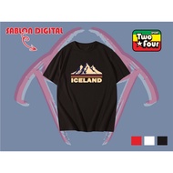 ICELAND ISLANDIA SOUVENIR T-SHIRT ICELAND SOUVENIR CLOTHES MANY MODELS COLORbebas