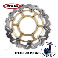 Arashi CNC Floating Front Brake Disc Rotor For SUZUKI DRZ400SM DRZ 400 SM  / DR-Z400 2005 - 2021 200