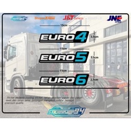 Euro 4 sticker, euro 5, euro 6