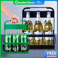 Cup Tray Coffee Carrier Camping Cup Delivery Canned Drink 6-Slot Holder Tray