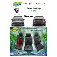 Coolmax - Eco : Proton New Saga VVT ( Car Seat Cover full-set / Sarung Kusyen Kereta saiz-khas yg pe