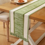 4/6/8/10 Seaters New Multi-Color Table Runner Nordic Hollow Tassel Tablecloth Table Decoration Home 