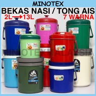 Thermos Nasi Tahan Panas 2L-13L Thailand (Saijo/Picnic) Tong Nasi Tahan Panas Thailand / Bocong