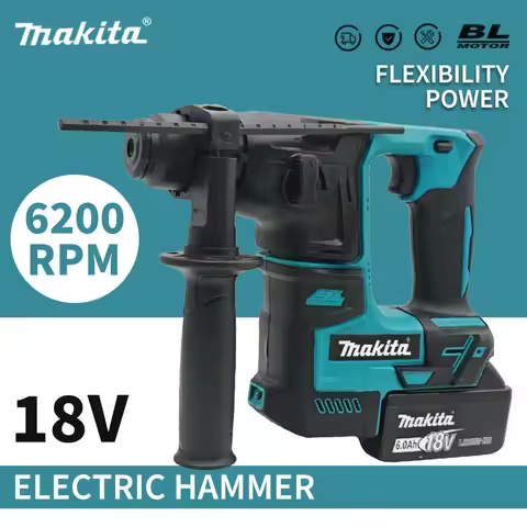 Makita brushless hammer drill 18V cordless hammer drill wireless electric drill suitable for Makita