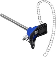 Clamp, 8 Inch with Chain, 19 Inch - with Stainless Steel Rod - Ideal for Beakers, Bottles and Flasks