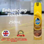 Pledge Wood Polish, Classic 250ml A furniture spray for polishing multiple sealed surfaces, including Granite, Laminate Non Floors, Leather, Marble, Plastic, Stainless Steel, Wood and Quartz It enhances furniture by adding both a beautiful shine