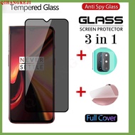 3-in-1 Anti-Spy Tempered Glass Screen Protector For XiaoMi POCO X3 X4 M3 M4 F3 F4 GT C40 12X 11 12 L