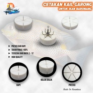 Cetakan Kail Garong Ikan Baronang - Kail Jangkar Pancing Mata 3,4,5,6,7,8,9,10,11,12 Dan Bolak-Balik