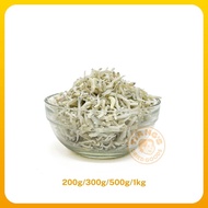 Premium Dried Whitebait/Silver Fish [Anchovy/Ikan Bilis] Chirimen (200g/300g/500g/1kg) Tiangs