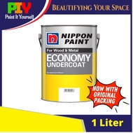 Nippon Paint Economy Undercoat Cat Kayu Besi Undercoat 1L - 1 Liter