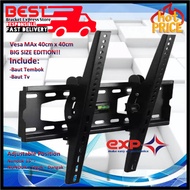 Bracket TV LED SHARP 40 inch 42 inch 43 inch 50 inch s/d 55 inch waterpass GARANSI 100% COCOK!