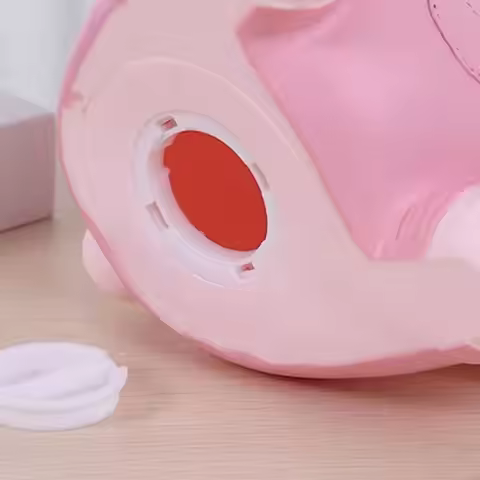 Fashion Large Capacity Pig Savings Can Anti-fall Cute Animal Piggy Bank Cartoon Cartoon Piggy Bank D