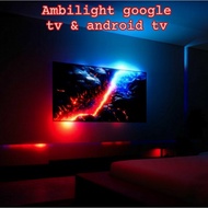 Led color sync light real-time screen Ambient light for Android TV & Google TV