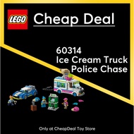 - LEGO 60314 City Ice Cream Truck Police Chase (317 Pieces)