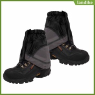 Lightweight Black Ankle Walking Gaiter for Hiking  landike