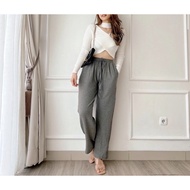 Yuna CULOTTE EC 9045 / CELANA JOGGER PANTS SIMPLE PLAIN PREMIUM / CELANA JOGGER PANTS