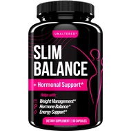 UNALTERED SlimBalance - Hormone Balance for Women - Features Green Tea Extract, Magnesium Citrate, Z