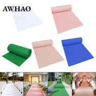 [AWHAO] Wedding Aisle Runner, Wedding Carpet, 32.8 Ft, Indoor/outdoor, 1.2 M Wide, for Baby Shower C