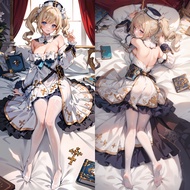 Anime Genshin Impact Jean Gunnhildr Sexy Dakimakura 2WAY Hing Body Pillow Case Japanese Otaku Pillow