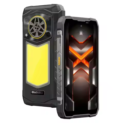 Blackview ROCK 5 Rugged Phone 6GB/12GB+256GB 6.67'' Android 16 Helio G100 20000mAh NFC 4G Smartphone